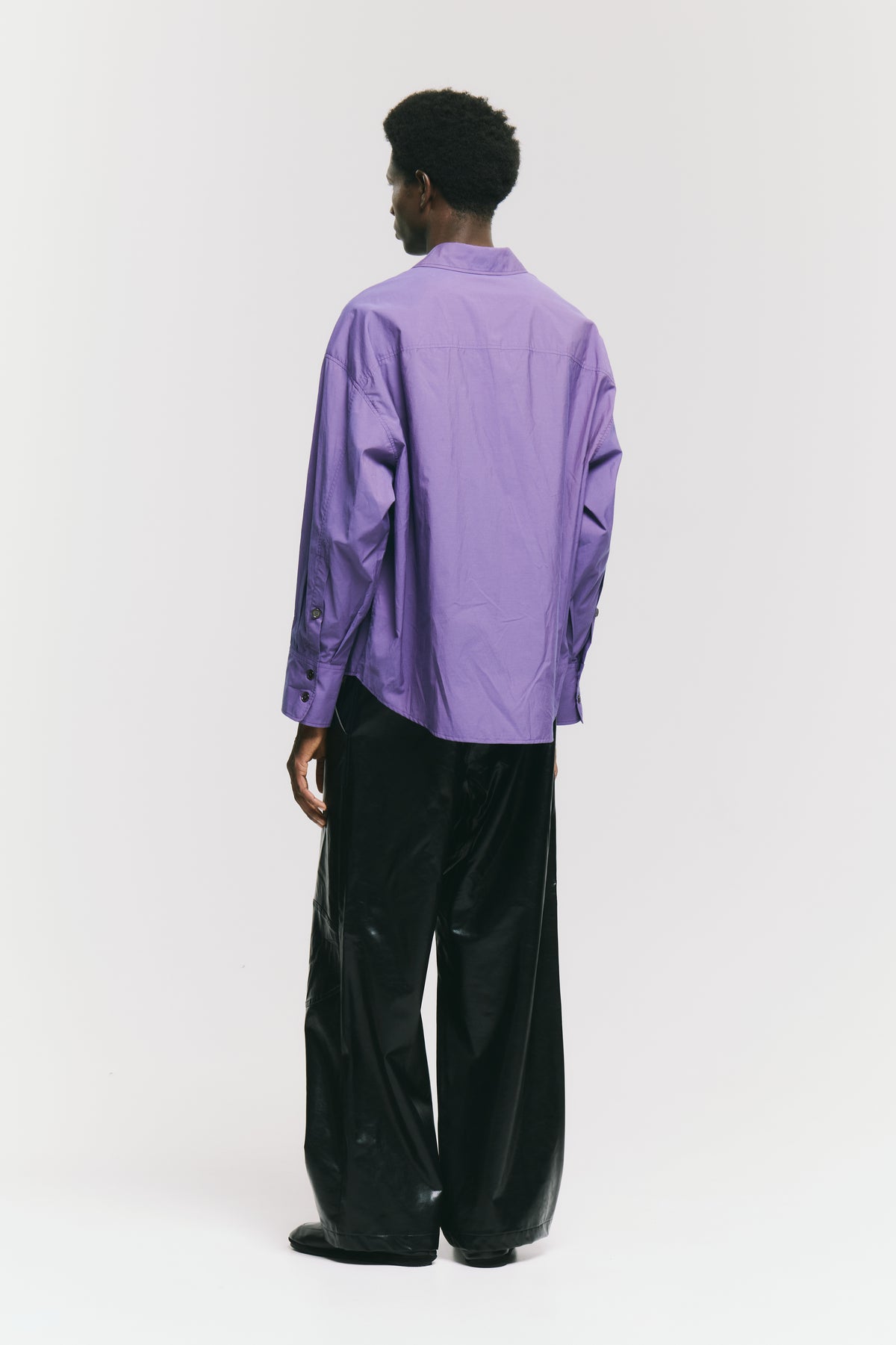 TECH PANT FAKE LEATHER