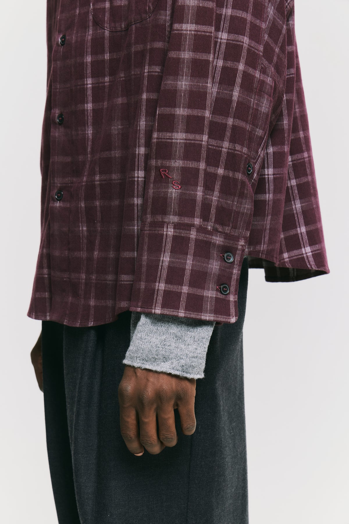 BAT FIT SHIRT CANELES CHECK