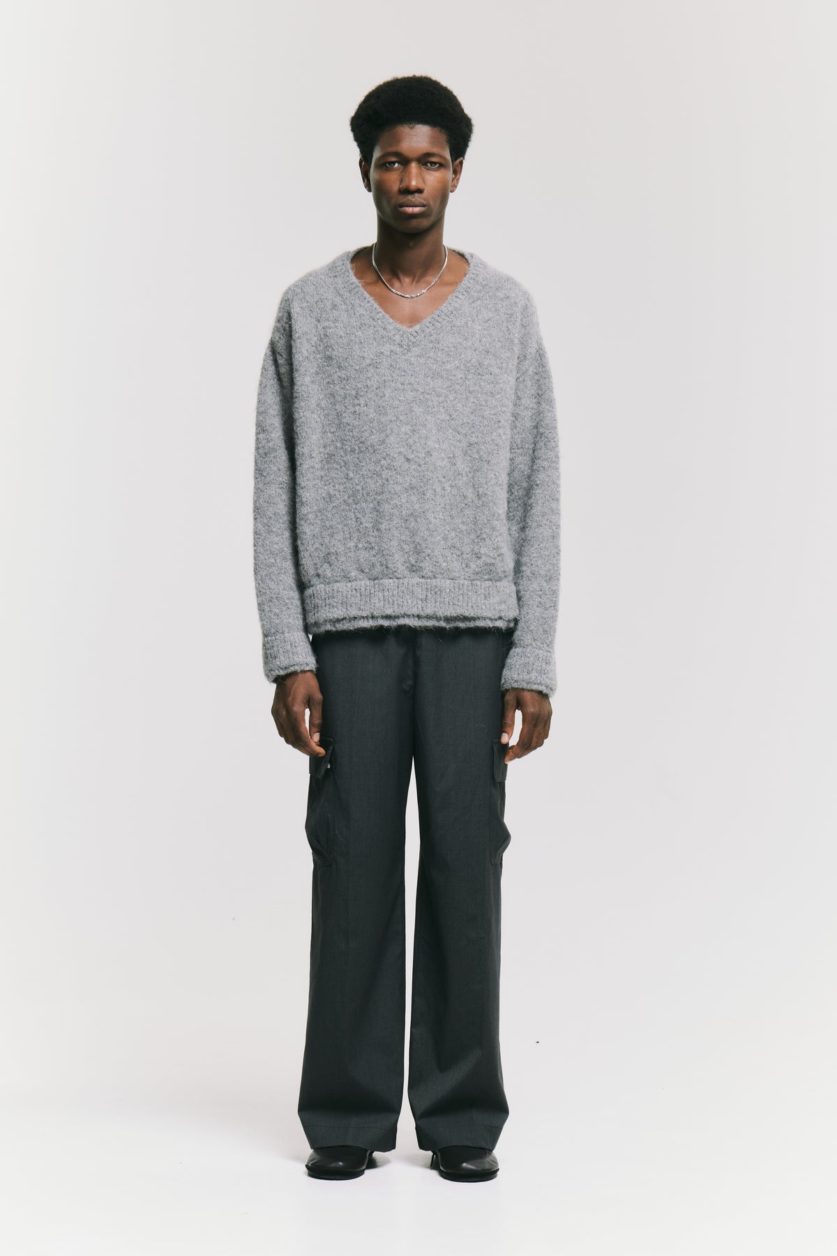 SCOLLO A V WILD BRUSHED GREY