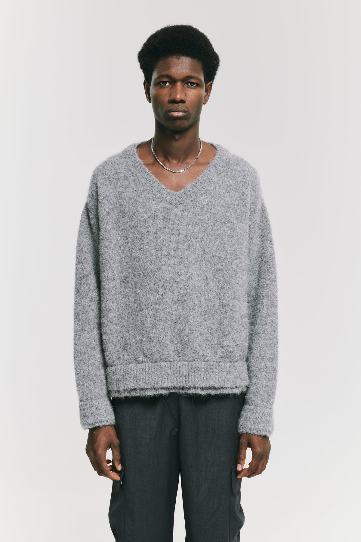 SCOLLO A V WILD BRUSHED GREY
