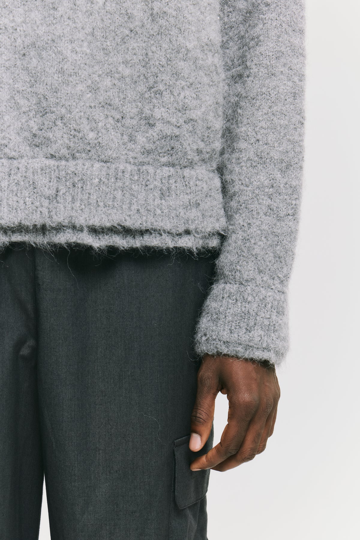 SCOLLO A V WILD BRUSHED GREY