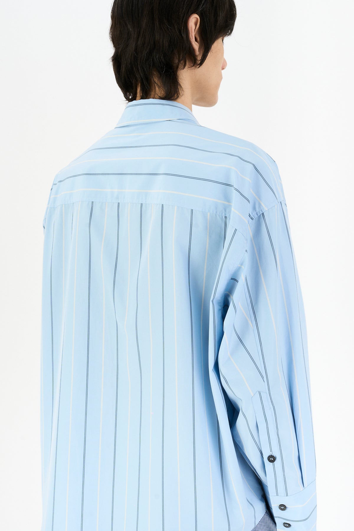 BAT FIT SHIRT BLUE SKY STRIPES