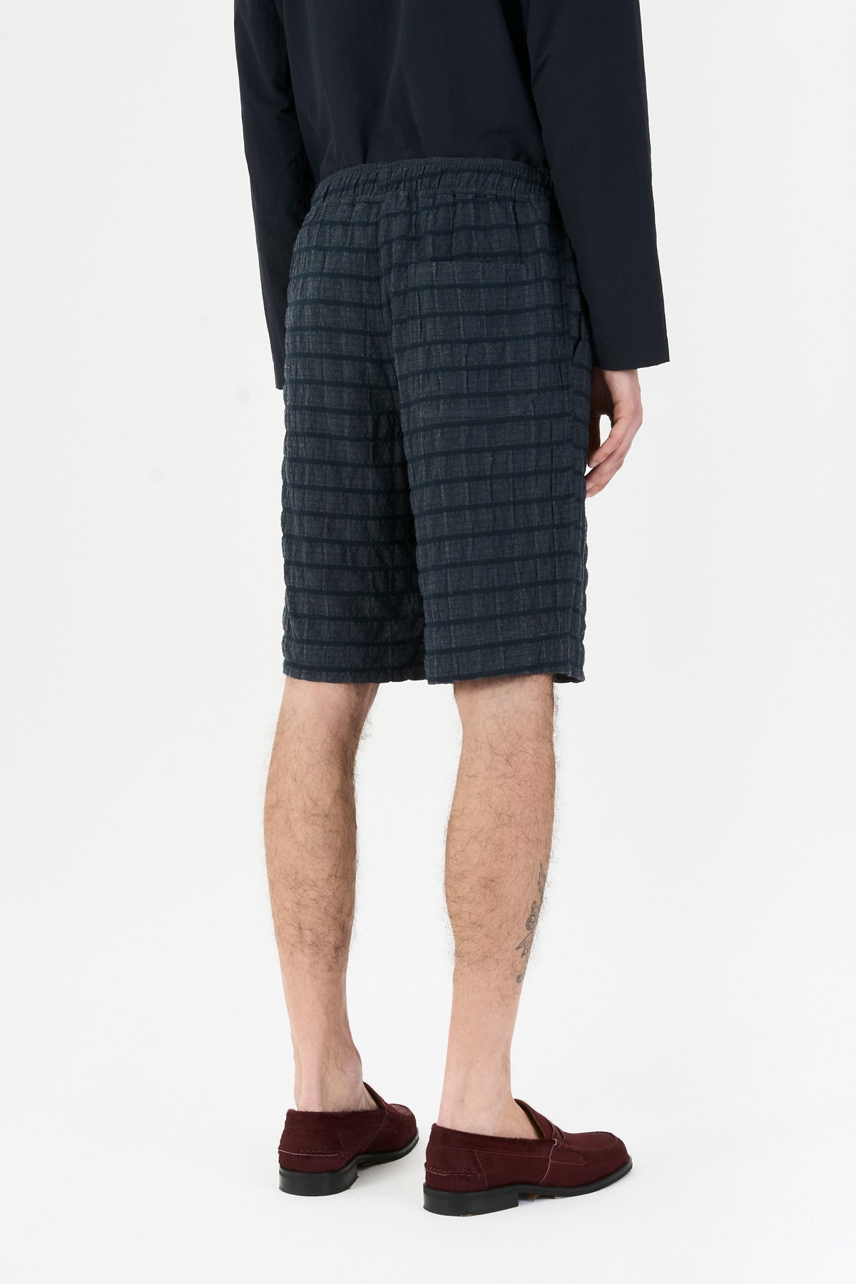 CLASSIC SHORT NAVY CHECK