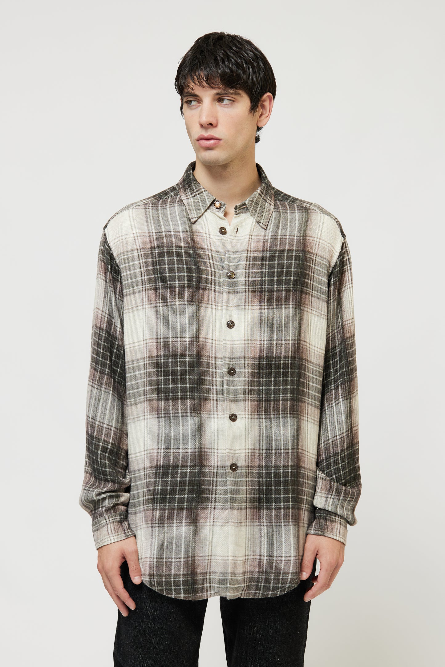 CLASSIC OV SHIRT EMPORIO CHECK