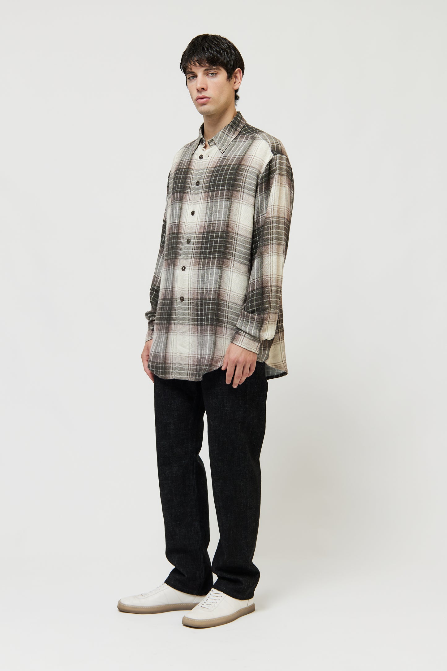 CLASSIC OV SHIRT EMPORIO CHECK
