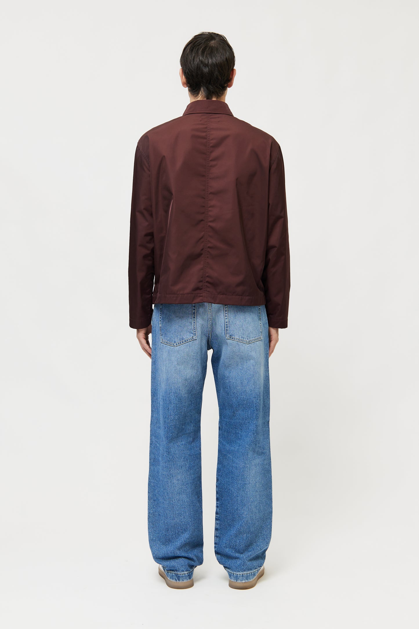 ZIP UP SLIM SHIRT