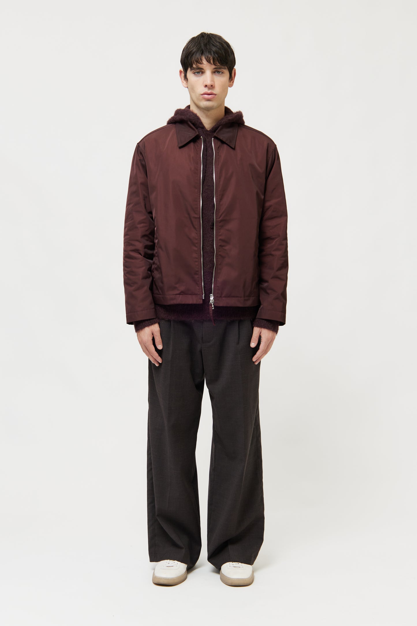 COMFORT HOODIE PRUNE