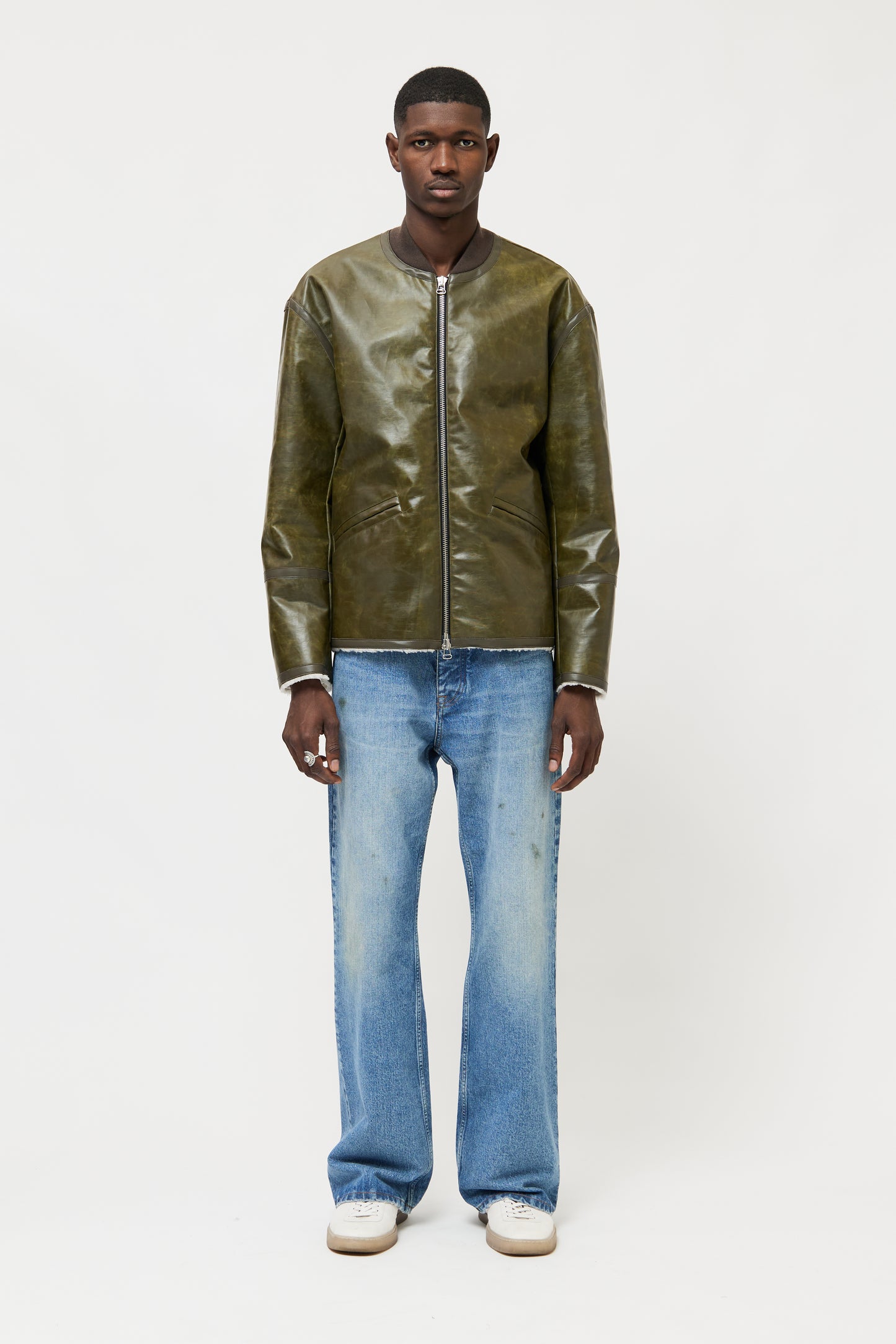 LUIIS BOMBER OLIVE GREEN