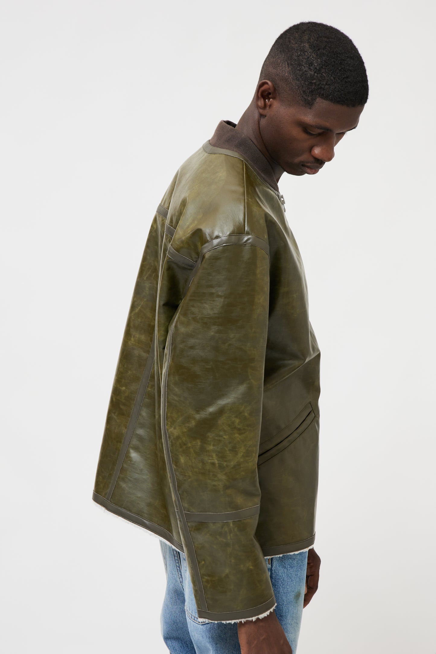 LUIIS BOMBER OLIVE GREEN