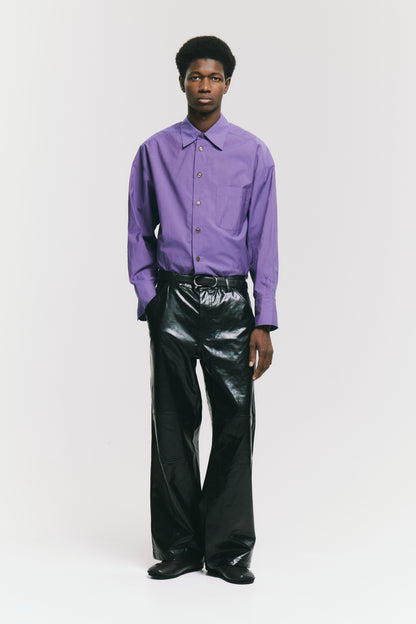 TECH PANT FAKE LEATHER