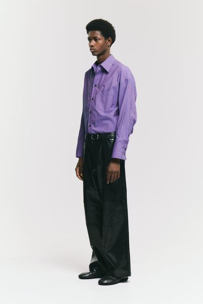 TECH PANT FAKE LEATHER