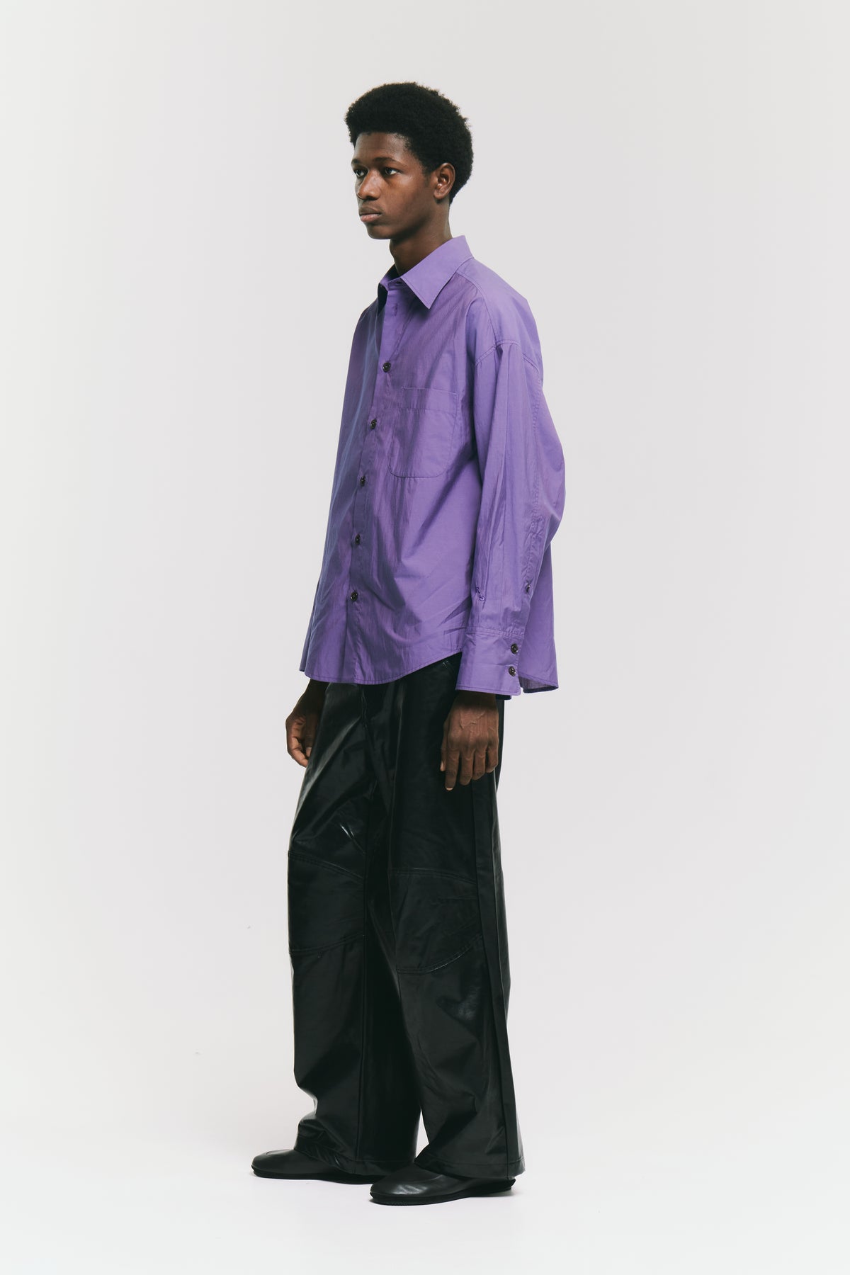 BAT FIT SHIRT PURPLE