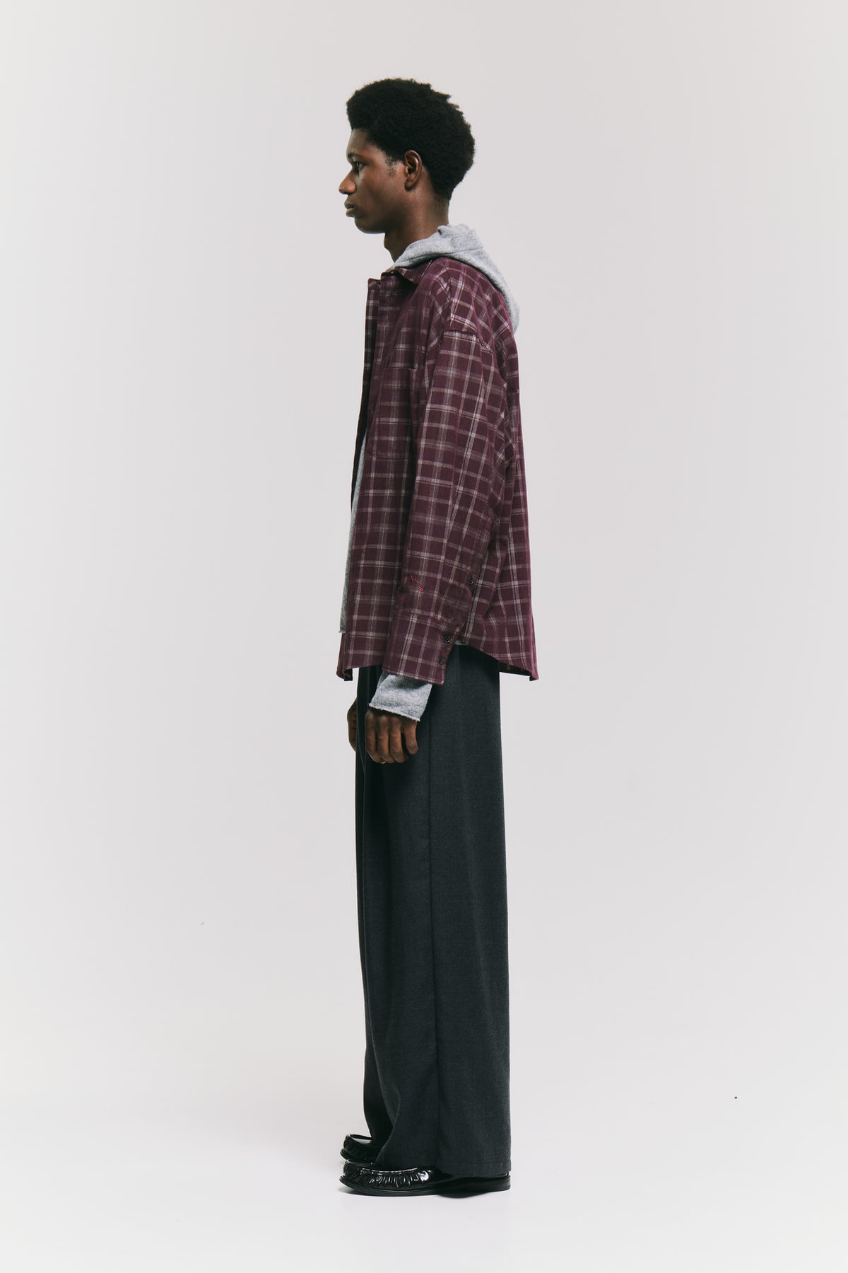 BAT FIT SHIRT CANELES CHECK