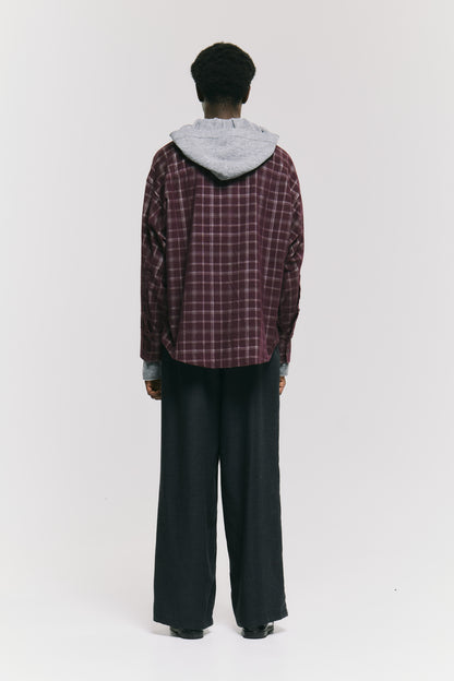 BAT FIT SHIRT CANELES CHECK