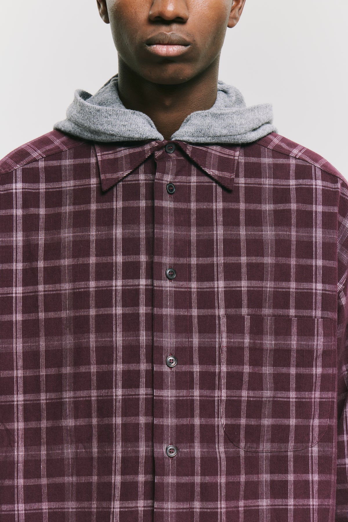 BAT FIT SHIRT CANELES CHECK