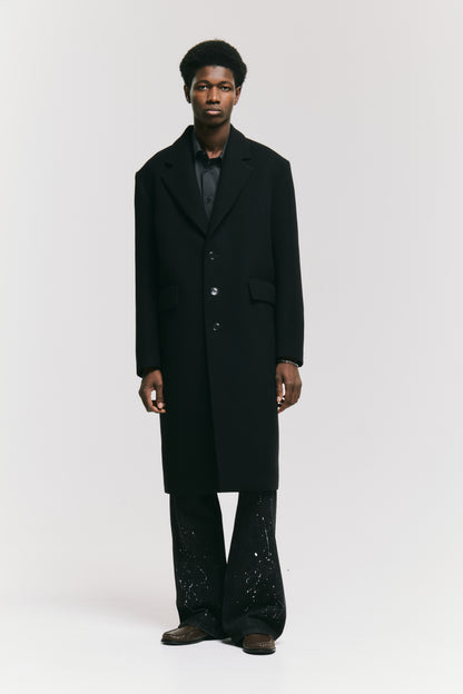 REVER COAT BLACK