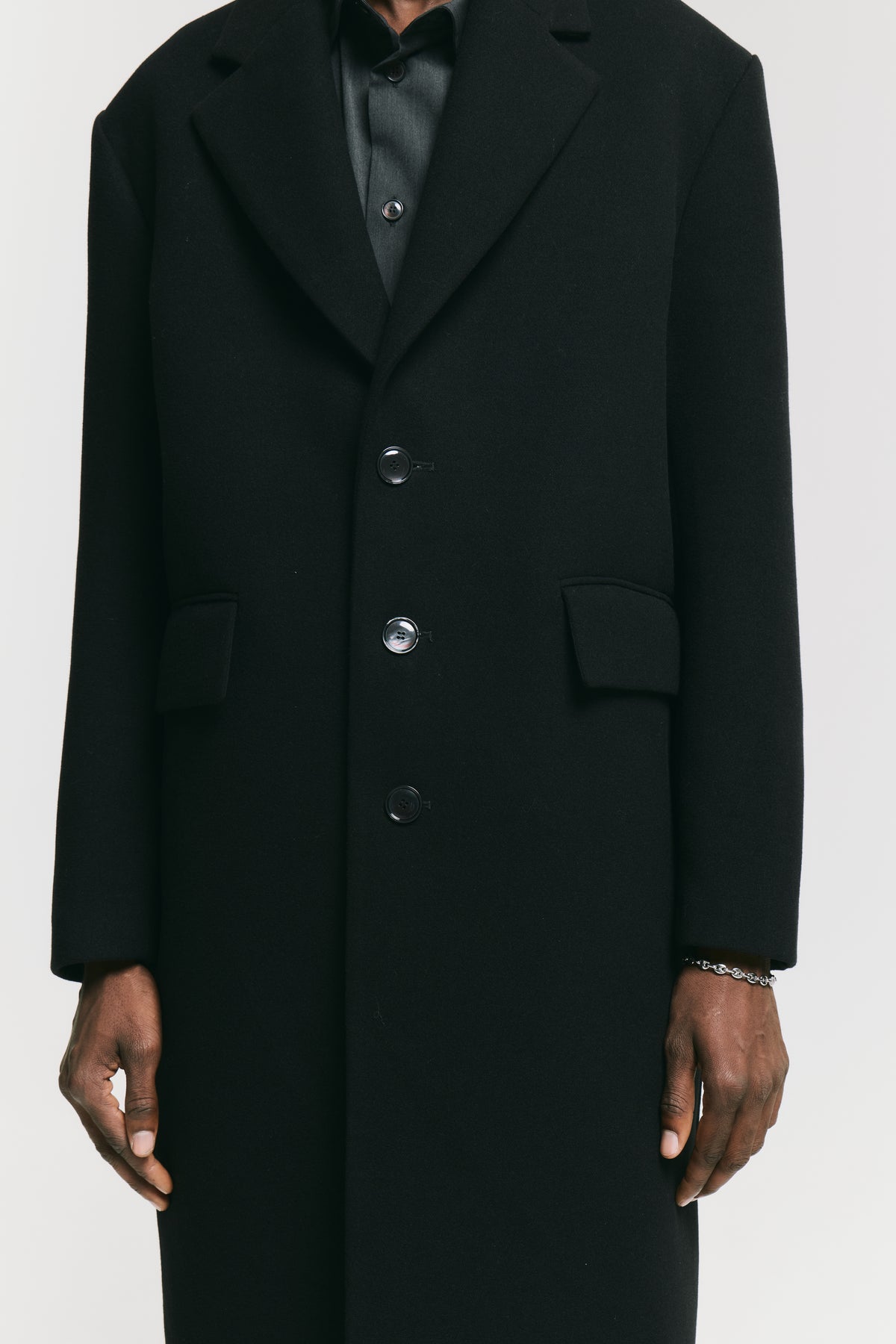 REVER COAT BLACK