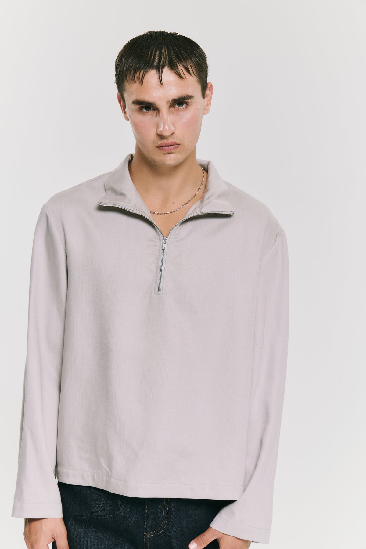 KAPPA ZIP SHIRT ICE