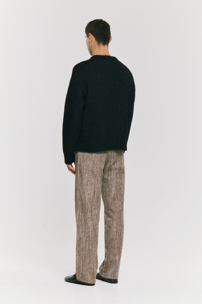 DEAN CREWNECK BLUE BLACK