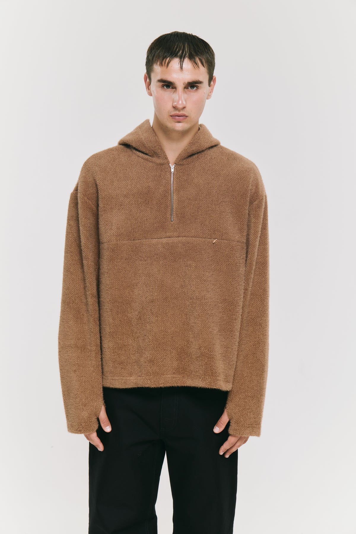 SQUIRE HOODIE CAMEL