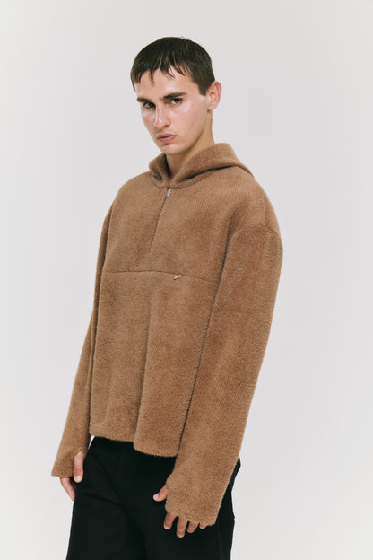 SQUIRE HOODIE CAMEL