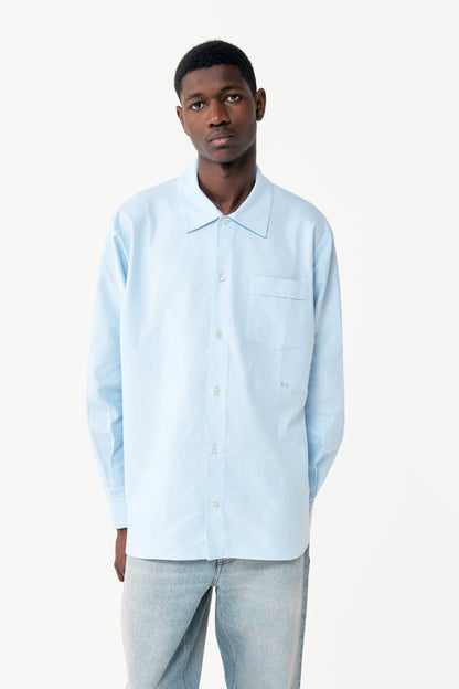 ROUNDED SHIRT SKU BLUE