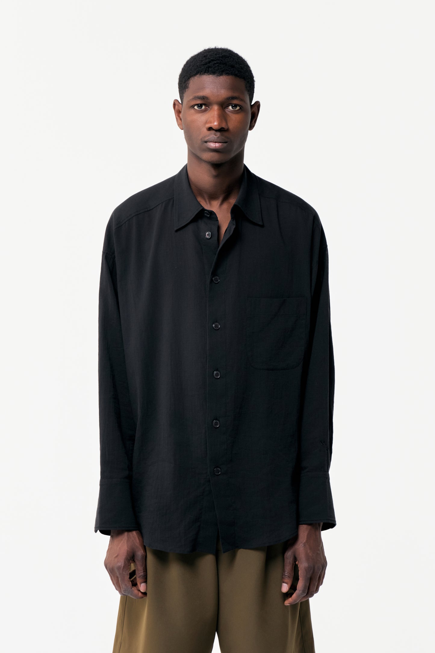 BAT FIT SHIRT BLACK