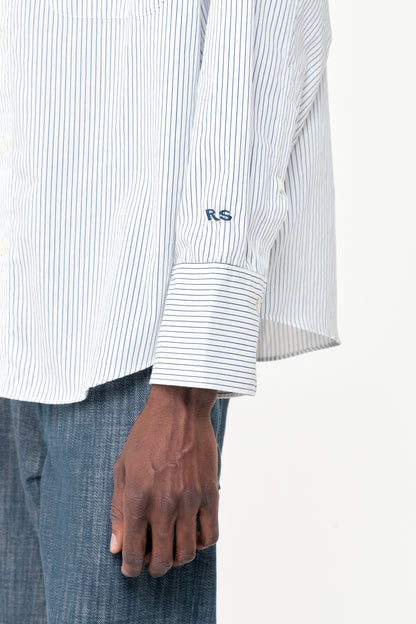 BAT FIT SHIRT BLUE STRIPES