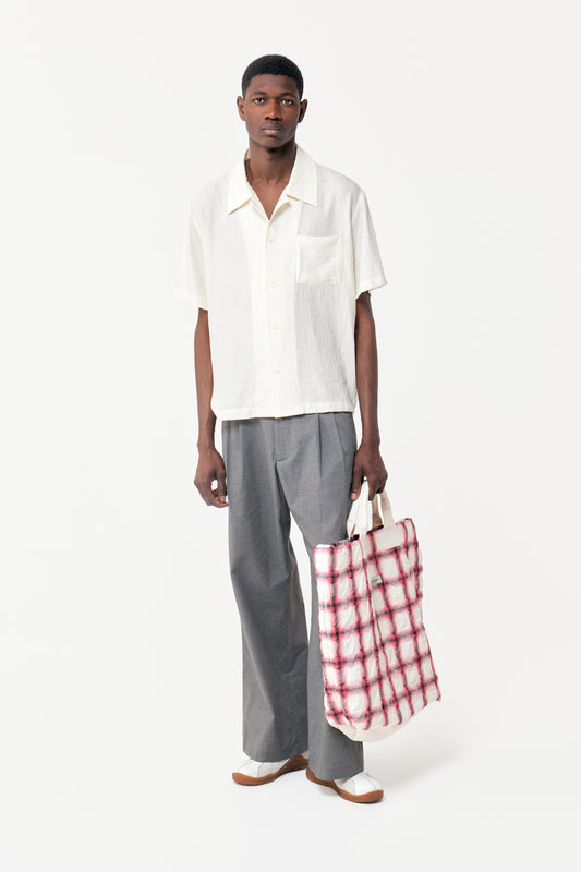 QUADRO SHIRT WHITE WAVE