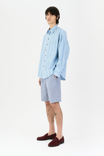 BAT FIT SHIRT BLUE SKY STRIPES