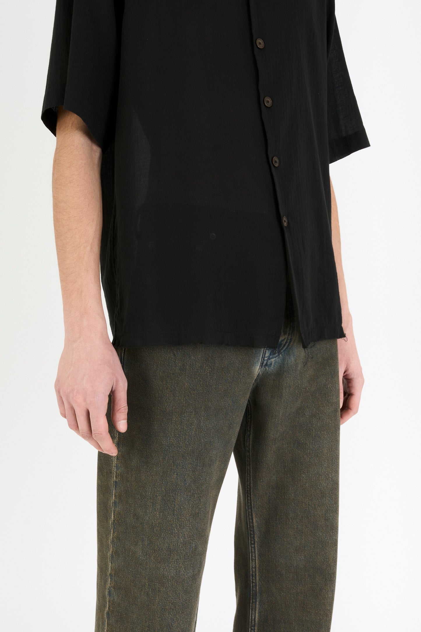 PURE SHIRT BLACK KANTRA
