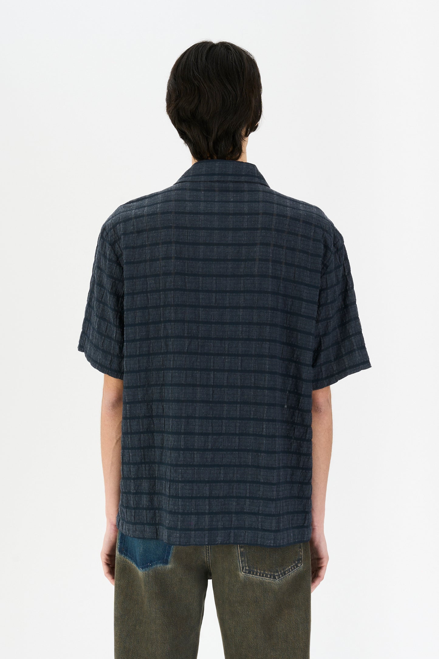 QUADRO SHIRT NAVY CHECK