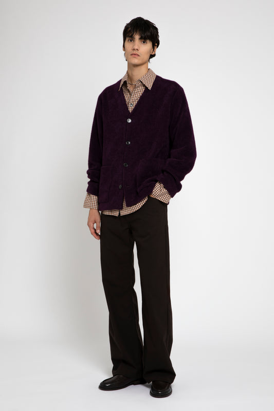 ROYAL CARDIGAN PURPLE