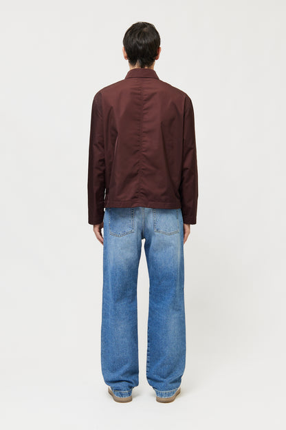ZIP UP SLIM SHIRT