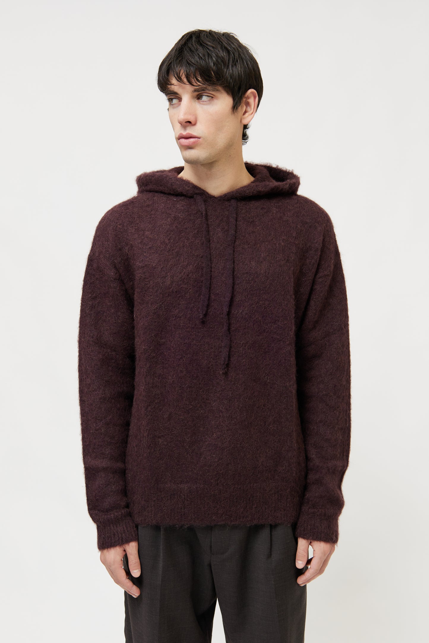 COMFORT HOODIE PRUNE