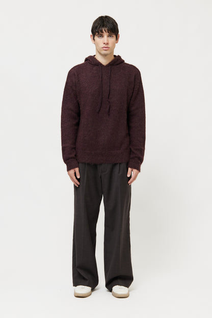 COMFORT HOODIE PRUNE