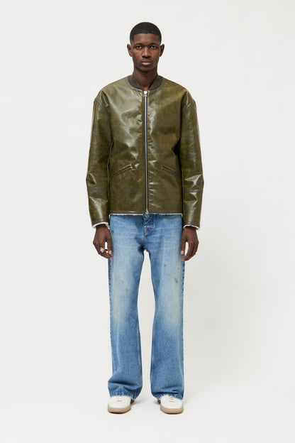 LUIIS BOMBER OLIVE GREEN