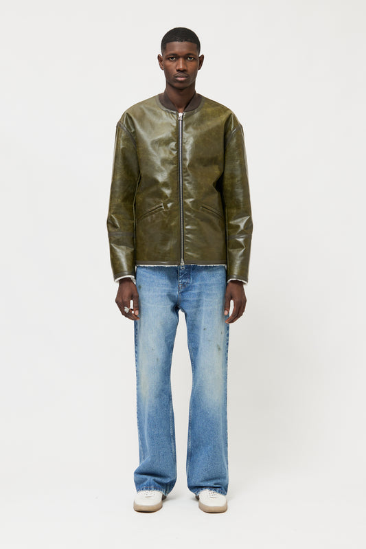LUIIS BOMBER OLIVE GREEN