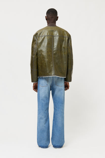 LUIIS BOMBER OLIVE GREEN
