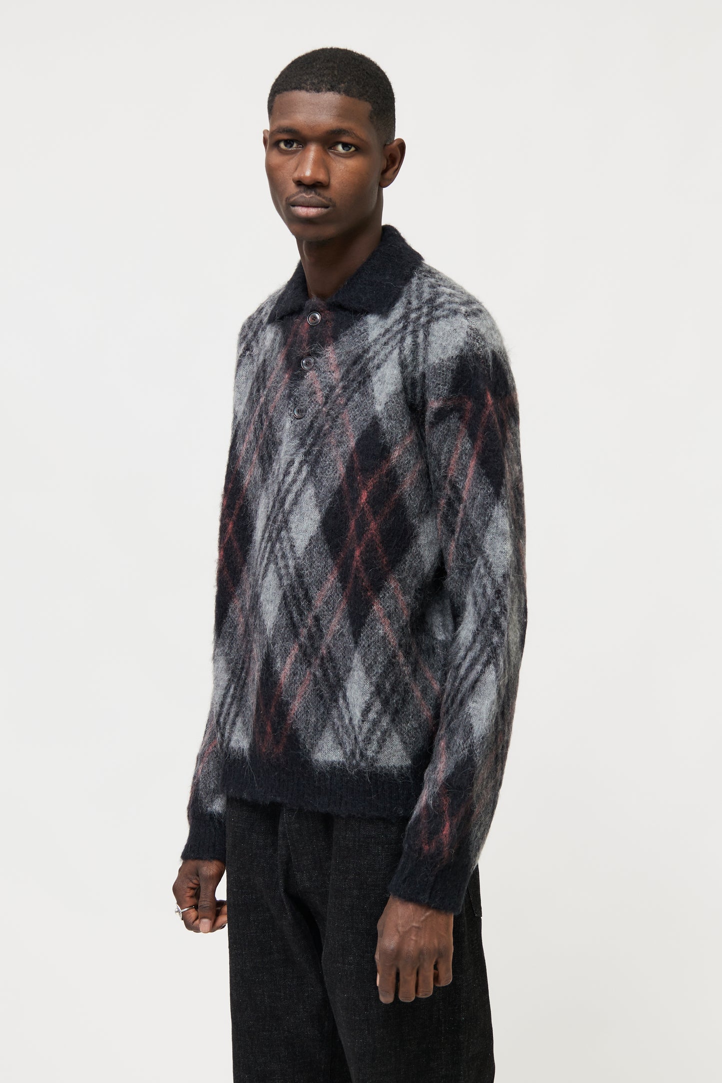 BASIC POLO BLACK RUMBLE