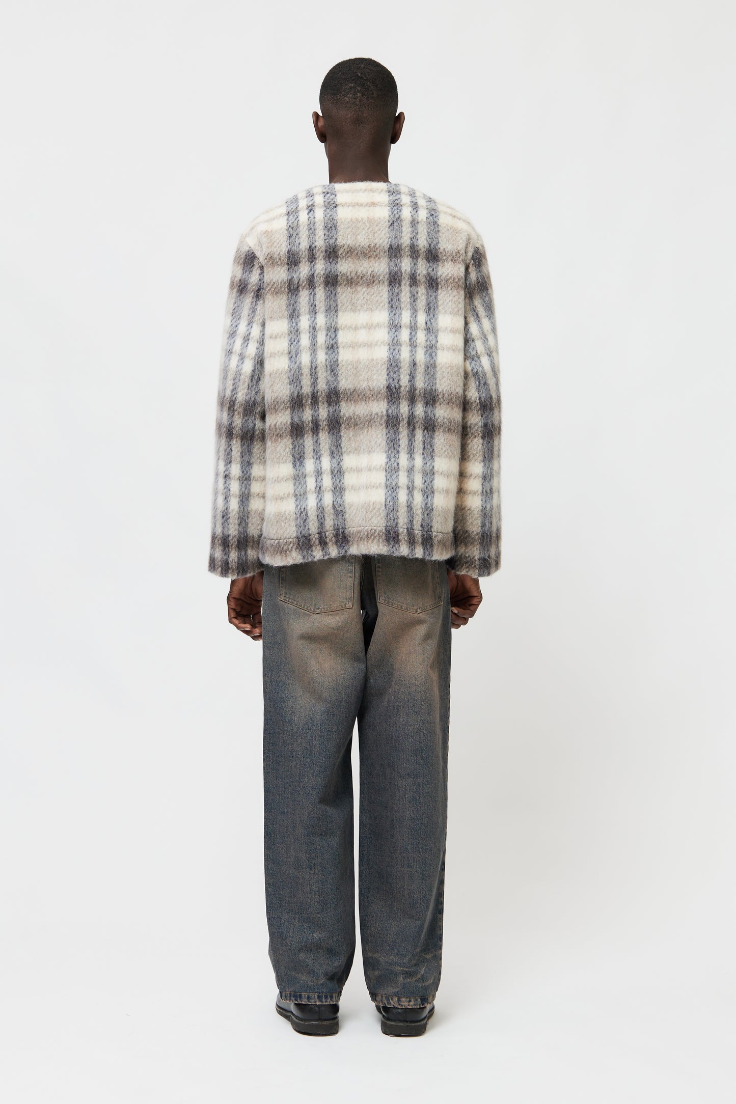 ROYAL CARDIGAN CIANURO CHECK