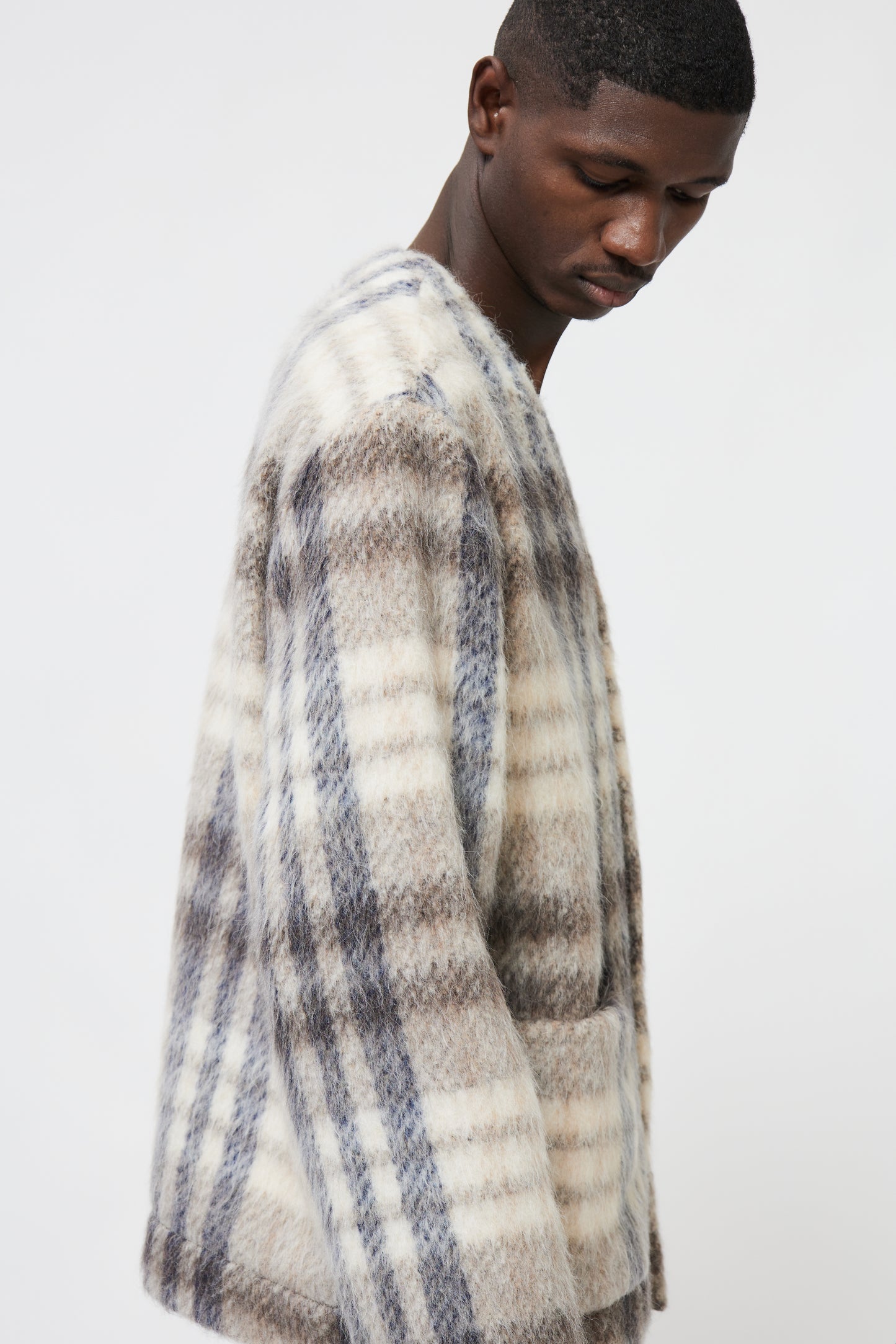 ROYAL CARDIGAN CIANURO CHECK