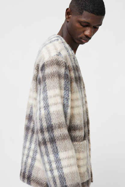 ROYAL CARDIGAN CIANURO CHECK