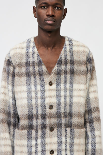 ROYAL CARDIGAN CIANURO CHECK